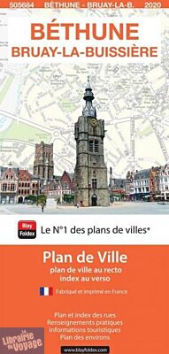 Blay Foldex - Plan de Ville - Béthune & Bruay-la-Buissière
