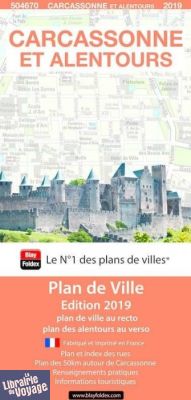 Blay Foldex - Plan de Ville - Carcassonne
