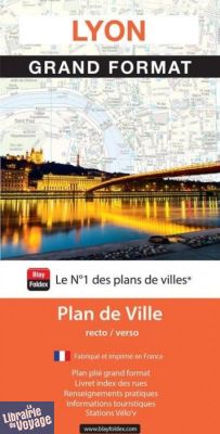 Blay Foldex - Plan de Ville - Lyon (grand format)