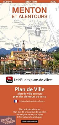 Blay Foldex - Plan de Ville - Menton