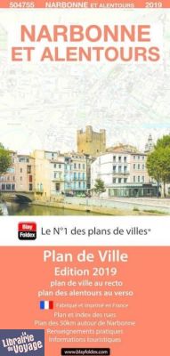 Blay Foldex - Plan de Ville - Narbonne
