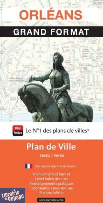 Blay Foldex - Plan de Ville - Orleans (grand format)