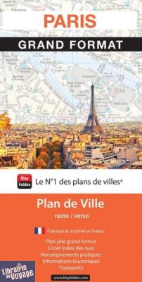 Blay Foldex - Plan de Ville - Paris (grand format)