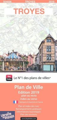 Blay Foldex - Plan de Ville - Troyes