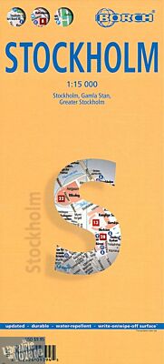 Borch Map - Plan de Stockholm