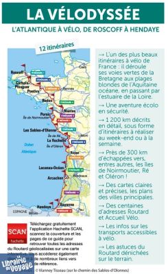 Hachette - Le Guide du Routard - La Vélodyssée (De Roscoff à Hendaye, l'Atlantique à vélo)
