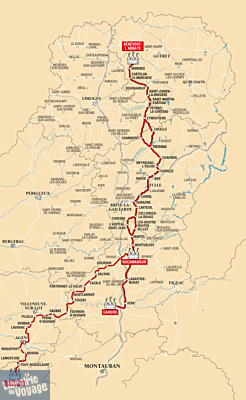Glénat - (ex Rando éditions) - La voie de Rocamadour vers Compostelle - Un chemin de Saint-Jacques en Limousin et Haut-Quercy