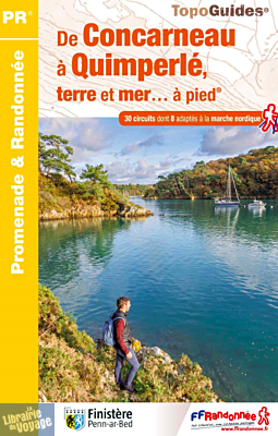 Topo-guide FFRandonnée - Réf.P297 - De Concarneau à Quimperlé, terre et mer à pied