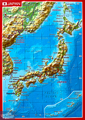 Georelief - Carte Postale en relief - Japon