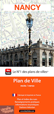 Blay Foldex - Plan de Ville - Nancy