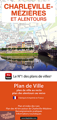 Blay Foldex - Plan de Ville - Charleville-Mézières et alentours