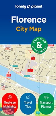 Lonely Planet - Plan de ville (en anglais) - Florence city map