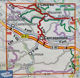 Blay Foldex - Plan de Ville - Carcassonne