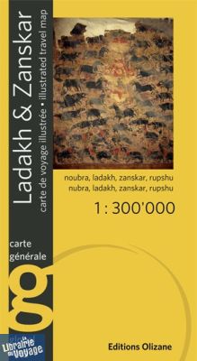 Editions Olizane - Carte Ladakh Zanskar (Générale)