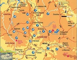 Chamina - Guide de randonnées - Collection les incontournables - Entre Aubrac et Gévaudan (Lozère)