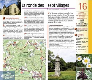 Chamina - Guide de randonnées - Les 30 plus beaux sentiers - Creuse
