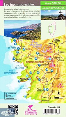 Chamina - Guide de randonnées - Autour d'Ajaccio - Calanche de Piana (collection les Incontournables)