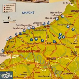 Chamina - Guide de randonnées - Côte d'Albatre - Pays de Caux et Pays de Bray (Collection les incontournables) 