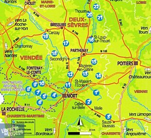 Chamina - Guide de randonnées - Deux-Sèvres - Marais Poitevin