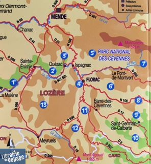Chamina - Guide de randonnées - Gorges du Tarn - Cévennes en Lozère (Collection les incontournables)