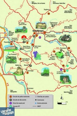 Chamina - Guide de randonnées - Le pays de Sauxillanges