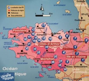 Chamina - Guide de randonnées - Les 30 plus beaux sentiers - Bretagne intérieure 