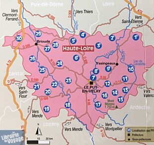 Chamina - Guide de randonnées - Les 30 plus beaux sentiers - Haute Loire