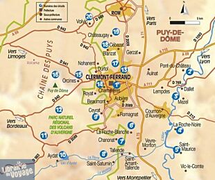 Chamina - Guide de randonnées - Marcher autour de Clermont-Ferrand (Collection les incontournables)