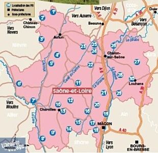 Chamina - Guide de Randonnées - Saône-et-Loire - Les 30 plus beaux sentiers