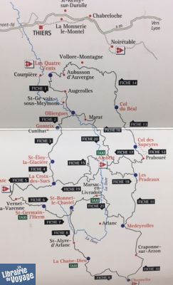 Chamina - Guide de randonnées V.T.T - Tour du parc naturel du Livradois Forez