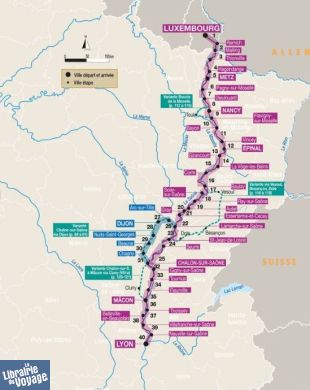 Chamina - Guide de randonnées à Vélo - La voie bleue - Moselle-Saône à vélo 