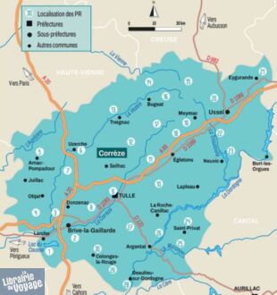 Chamina - Guide de randonnées - La Corrèze, les 30 plus beaux sentiers