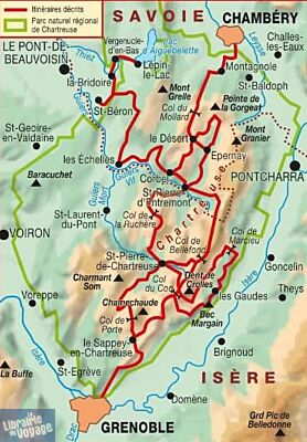 Topo-guide FFRandonnée - Réf.903 - Tours et traversées de Chartreuse - GR9
