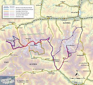 Cicerone - Guide de randonnées (en anglais) - Trekking in Austria's Hohe Tauern (Including the ascent of the Grossglockner and Grossvenediger)