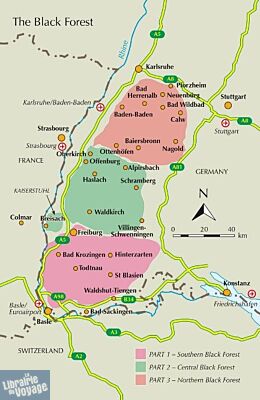 Cicerone - Guide de randonnées (en anglais) - Hiking and cycling in the Black Forest