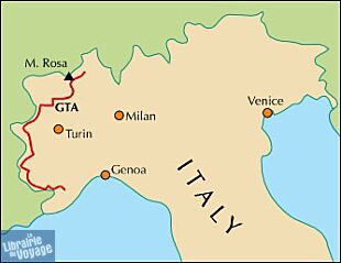 Cicerone - Guide de randonnées en anglais - Through the Italian Alps (the G.T.A)
