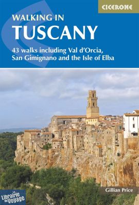 Cicerone - Guide de randonnées (en anglais) - Walking in Tuscany
