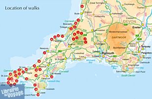 Cicerone - Guide de randonnées (en anglais) - Walking in Cornwall (40 coast, country and moorland walks)