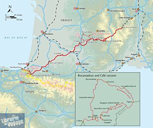 Cicerone - Guide de randonnées (en anglais) - Camino de Santiago - Via Podiensis (Le Puy to the Pyrenees on the GR65)