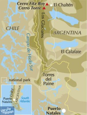 Cicerone - Guide de randonnées (en anglais) - Trekking in Torres del Paine