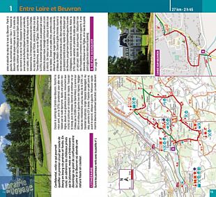 Chamina - Guide de randonnées à vélo - Boucles à vélo Châteaux de la Loire