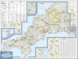 Ordnance Survey - Carte OS Tour - Cornwall