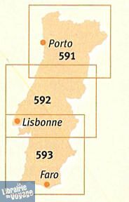 Michelin - Carte régionale n°592 - Portugal Centre