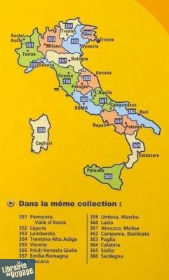 Michelin - Carte "Local" Italie n°361 - Abruzzo, Molise