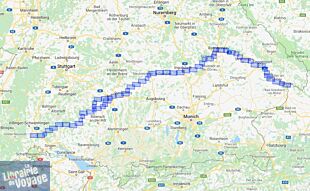 Ester Bauer Editions - Vélo guide - Danube bike trail 1 - De Donaushingen à Passau (en anglais)