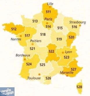 Michelin - Carte Régionale n°517 - Pays de la Loire - Edition 2024
