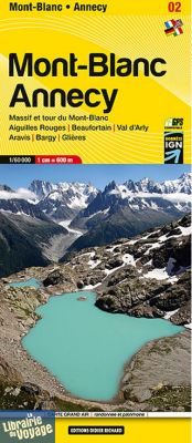 Didier Richard - Carte n°2 - Mont-Blanc - Annecy 
