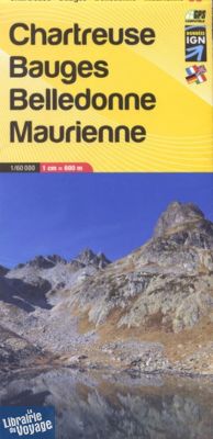 Didier Richard - Carte n°3 - Bauges, Chartreuse, Belledone, Maurienne