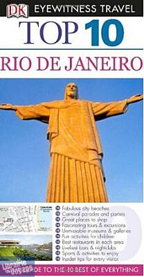 DK Eyewitness TOP 10 travel guide (en anglais) - Rio de Janeiro 
