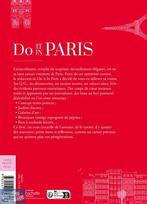 Editions Hachette - Guide - Do it in Paris - 450 adresses exceptionnelles pour une expérience unique de la ville !